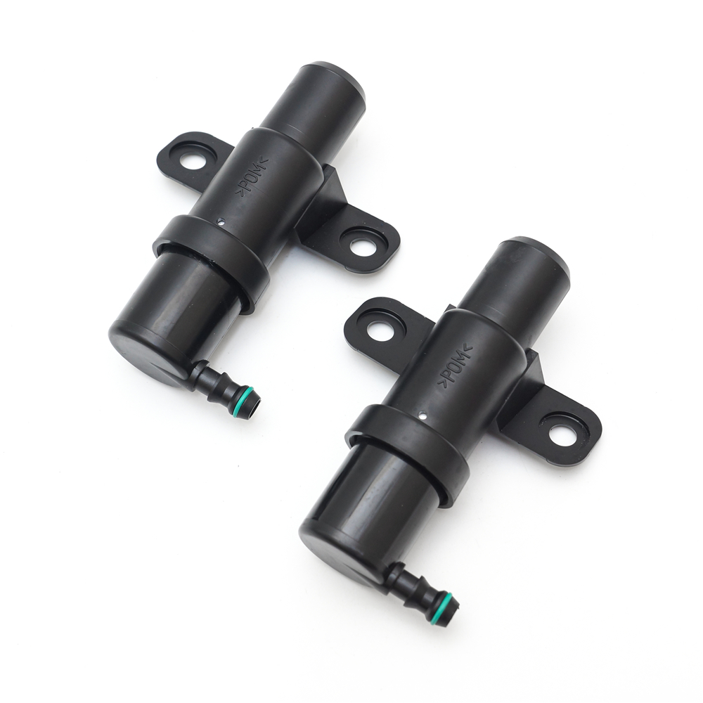 Pair of Car Front Headlight Washer Sprayer Nozzle Pump Cylinder For Hyundai Santa Fe Santafe 2.4 OEM NO 98671-2B000 98672-2B000