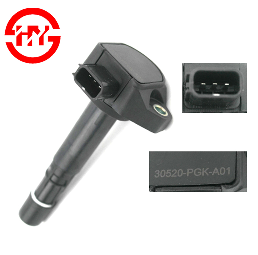 Toks ignition coil exporters OEM 30520-PGK-A01/30520-PVF-A01/30520-PVJ-A01 for Hond J35A/D17A engine model ignition coil